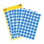 Kleebisetikett AVERY Zweckform Q12mm sinine 270 tk (3142)