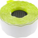 Kleebisetikett hinnapüstolile/hinnapüstolilint BLITZ 26x16mm kollane 1000tk rullis