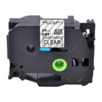 Kleepkirjalint/markeerimislint BROTHER Strong TZE-S151 24mm must/läbipaistval analoog