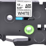 Kleepkirjalint/markeerimislint BROTHER Strong TZE-S231 12mm must/valgel analoog