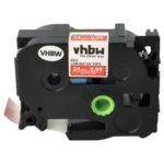 Kleepkirjalint/markeerimislint BROTHER TZE-455 24mm valge/punasel analoog