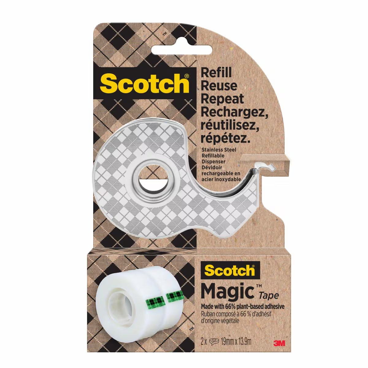 kleeplindialus_scotch_stainless_steel_kleeplint_scotch_magic_2-6 Kleeplindialus SCOTCH Stainless Steel + kleeplint Scotch Magic - Pilt 1