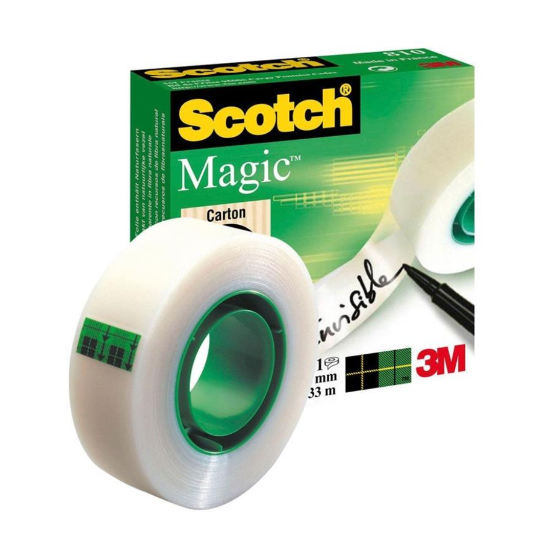 kleeplint_19mm_x_33m_scotch_magictm_810_matt_2-24 Kleeplint 19mm x 33m SCOTCH Magic™ 810 matt - Image 1
