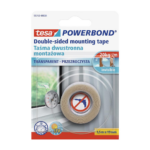 Kleeplint kahepoolne  UV-kindel läbipaistev TESA 19mmx1,5m