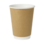 Kohvitops kartongist 250ml topelt seinaga 25tk/pk