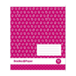 Koolivihik valge BRADLEY 12 lehte