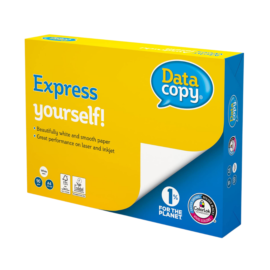 Koopiapaber A4 80g DATA COPY ColorLok® 500 lehte - Pilt 1