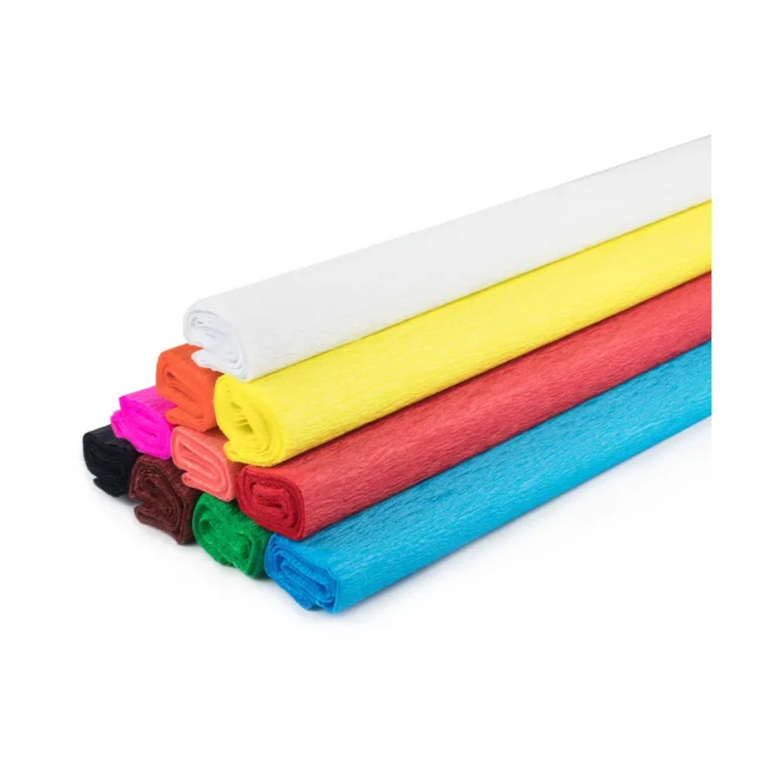 Krepp-paber FIORELLO 10 värvi intensiivsed assortiivärvid - Image 1