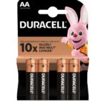 Patareid AA DURACELL Alkaline 1,5V 4tk