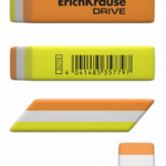 Kustukumm ERICH KRAUSE Drive 57x15x13mm värviline