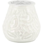 Küünal klaastopsis VENEETSIA valge 40-50h