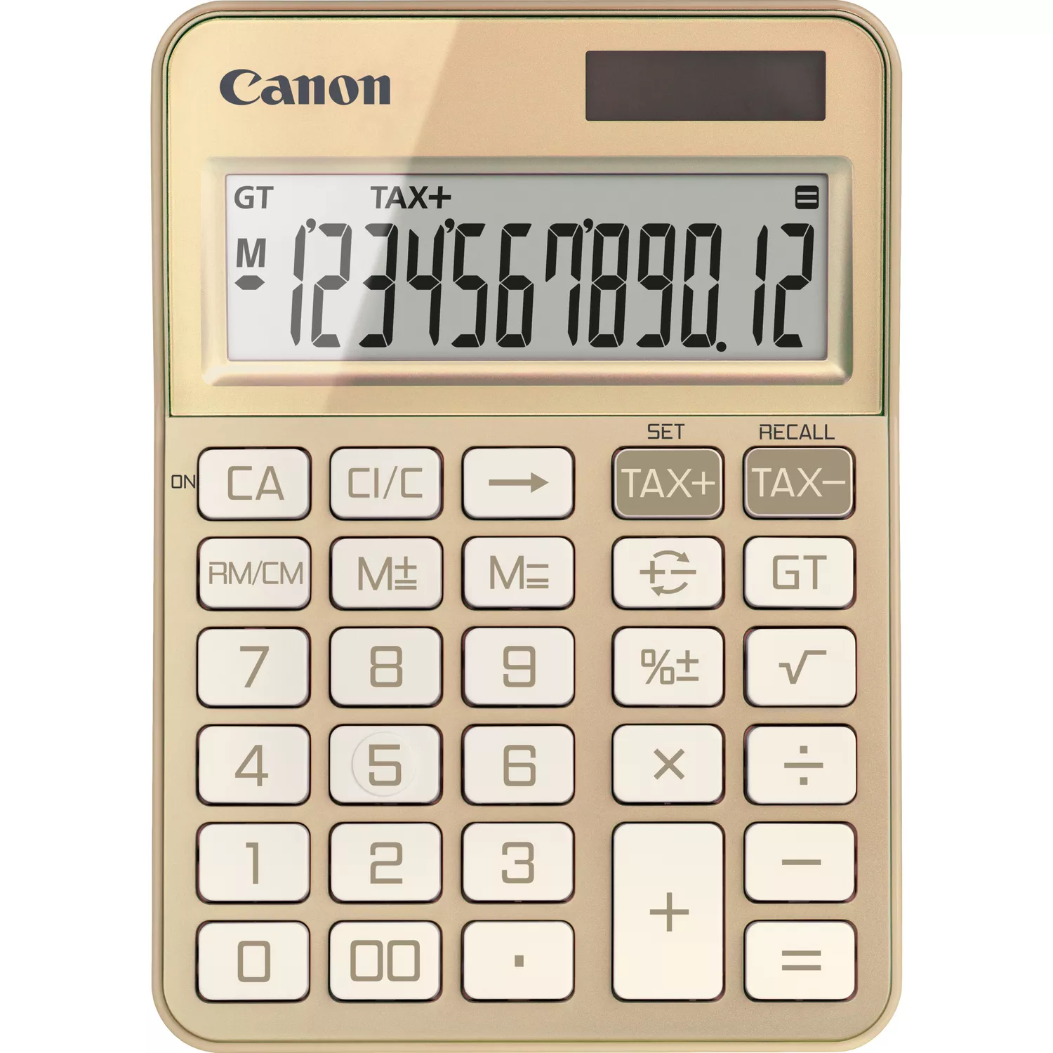 lauakalkulaator_canon_ks-125kb_kuldne_12-kohaline-3 Kalkulaator CANON KS-125KB kuldne 12-kohaline - Pilt 1