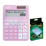 Kalkulaator TOOR TR-1223DB 10 kohaline heleroosa korpus
