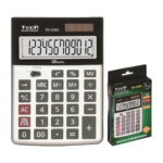 Kalkulaator TOOR TR-2382 12 kohaline hõbedane korpus