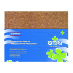 Liimtahvel DONAU 460x585mm pruun