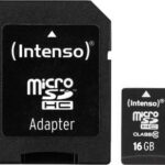 MEMORY MICRO SDHC 16GB C10/W/ADAPTER 3413470 INTENSO