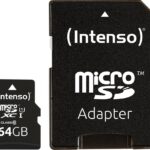MEMORY MICRO SDXC 64GB UHS-I/W/ADAPTER 3423490 INTENSO