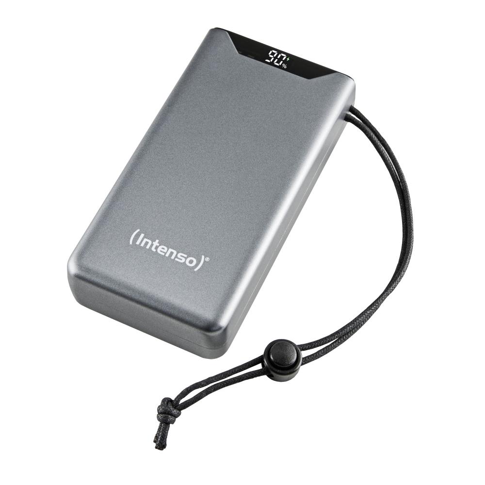 lko-7332054-lk-0-8e531332-3919-44a8-ab32-628cdc98ae67-33 POWER BANK USB 20000MAH QC3.0/GREY F20000 7332054 INTENSO - Pilt 1