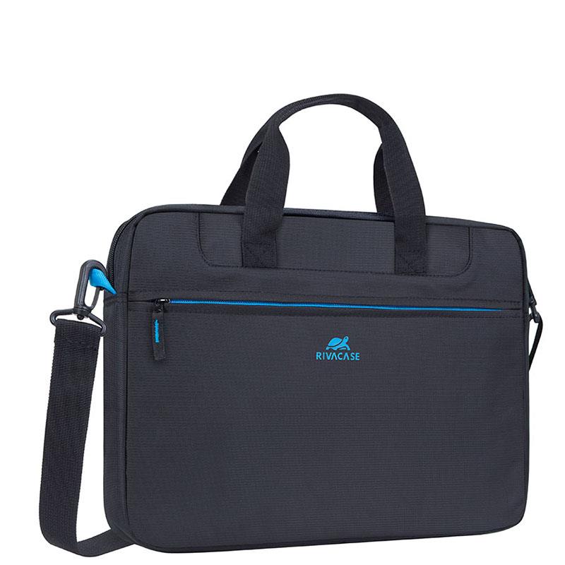 lko-8027black-0-dc77876f-1b75-4c1d-8535-f0c10b01394b-14 NB CASE REGENT 14"/8027 BLACK RIVACASE - Pilt 1