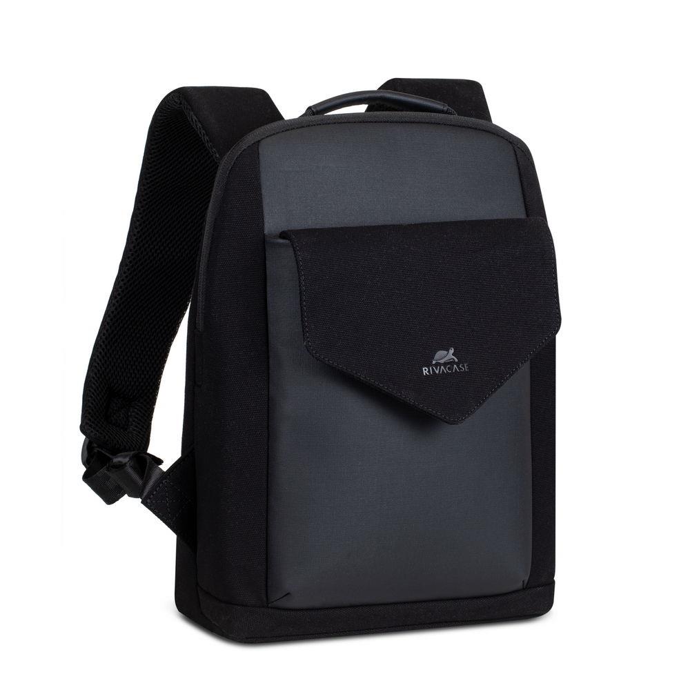 lko-8521black-0-4660db03-e434-4f96-92a5-eae915e80f67-7 NB BACKPACK CANVAS 13.3"/8521 BLACK RIVACASE - Pilt 1