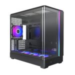 Case MONTECH micro ATX/Mini-ITX Black Midi Tower PC KING 15 PRO KING15PRO(B)