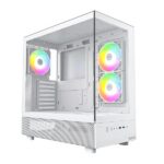 Case MONTECH XR MidiTower Not included ATX MicroATX MiniITX Colour White XR(W)