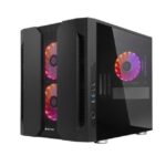 Case CHIEFTEC micro ATX/Mini-ITX Black Cube PC GM-02B-OP