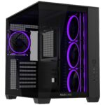 Case ASUS ATX/micro ATX/Mini-ITX Black PC A32PLUSTGARGBBLACK