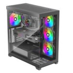 Case XILENCE ATX/micro ATX/Mini-ITX Black Midi Tower PC X818.ARGB