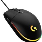 MOUSE USB OPTICAL G203/BLACK 910-005796 LOGITECH