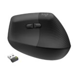 MOUSE USB OPTICAL WRL VERTICAL/BLACK RIGH 910-006494 LOGITECH