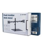 MONITOR ACC DESK STAND 17-32"/DUAL MS-D2ST-01 GEMBIRD