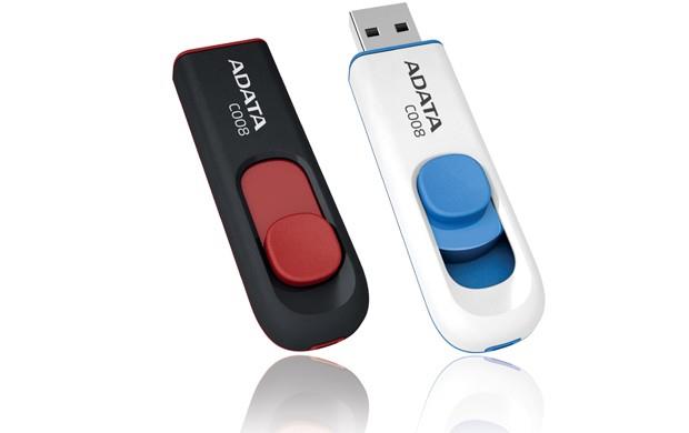lko-ac008-16g-0-28077-39 MEMORY DRIVE FLASH USB2 16GB/WH/BLUE AC008-16G-RWE A-DATA - Pilt 1