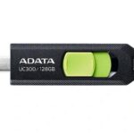 MEMORY DRIVE FLASH USB-C 128GB/ACHO-UC300-128G-RBK/GN ADATA