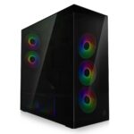 Case ARCTIC Xtender VG (Black) Case product features Transparent panel Not included Colour Black...