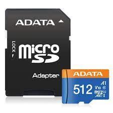 lko-ausdx512gu-0-a636566f-c41b-42bc-b48c-d5f40a071530-33 MEMORY MICRO SDXC 512GB W/AD./AUSDX512GUICL10A1-RA1 ADATA - Image 1