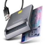 CARD READER FLAT SMARTCARD/ID/USB2.0 1.3M CRE-SM3T AXAGON