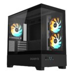 Case GIGABYTE C201 PANORAMIC MidiTower Case product features Rackmountable/Removeable HDD basket...
