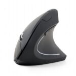 Arvutihiir USB OPTICAL juhtmevaba BLACK ERGONOMIC MUSW-ERGO-01 GEMBIRD