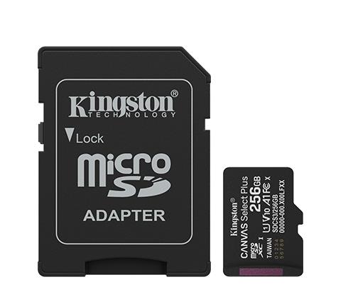 lko-sdcs3256g-0-7aa4ef05-7d98-4606-abee-2065ef172ee4-12 MEMORY MICRO SDXC 256GB UHS-I/W/ADAPTER SDCS3/256GB KINGSTON - Image 1
