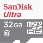 MEMORY MICRO SDHC 32GB UHS-I/W/A SDSQUNR-032G-GN6TA SANDISK