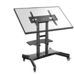 TV SET ACC MOBILE STAND/50-83"/BLACK TS1380-B ONKRON