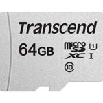 MEMORY MICRO SDXC 64GB/C10 TS64GUSD300S TRANSCEND