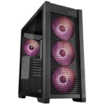 Case ASUS TUF Gaming GT302 ARGB MidiTower Case product features Transparent panel Not included...