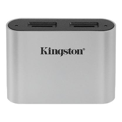 lko-wfs-sdc-lk-0-b2d0b698-23a9-4421-9d2e-92ed93f7c68c-27 MEMORY READER USB3.2 DUAL-SLOT/WFS-SDC KINGSTON - Image 1