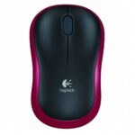 MOUSE USB OPTICAL CORDL. M185/RED 910-002240 LOGITECH - Image 2