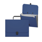 Lõõtsmapp A4 12-osaline nurgakummiga ERICH KRAUSE Soft Manga