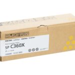 RICOH SPC361X yellow toner cartridge
