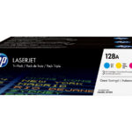 HP Toner 128A CYM Tri-Pack