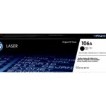HP 106A Black Laser Toner Cartridge